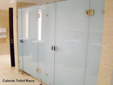 Cubicle Toilet Kaca